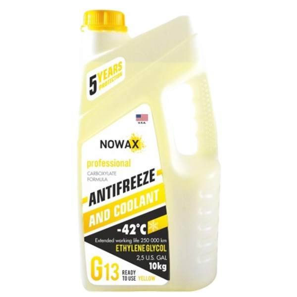 Фото - Антифриз NOWAX Yellow (NX10007)