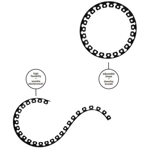 Фото - Лента газонная BRADAS Easy Border Set 4x1000 см Черный (OBEB4010SET)