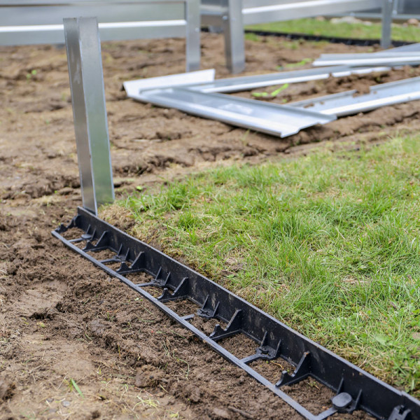 Фото - Бордюр садовый BRADAS RIM-BOARD 45х1000 мм 12 шт. (OBRB45)