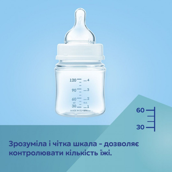 Фото - Бутылочка для кормления Canpol babies антиколиковая с широким отверстием 300 мл Easystart - Гуси (35/246)