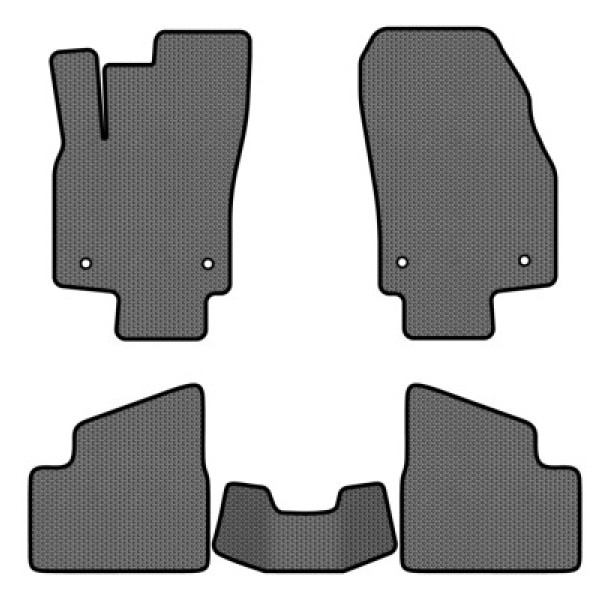 Фото - EVA коврики в салон авто EVAtech для Astra (H) MT Opel 2004-2014 3 поколение Combi EU (OL3549CV5AV4SGB)