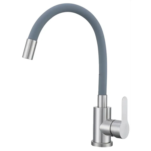Фото - Смеситель кухонный Ventolux KFF04 BN/GR