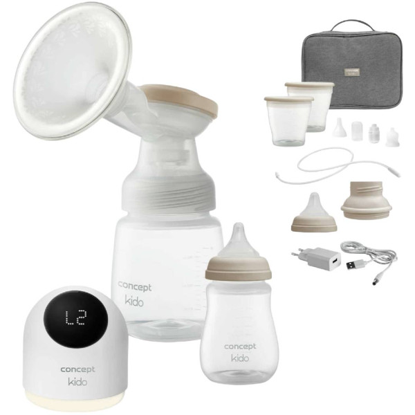 Фото - Электрический молокоотсос Concept OM4000 KIDO набор