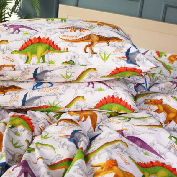 Фото - Комплект постельного белья детский MirSon Бязь Ranforce Elite 17-0022 Onofre 110х140 (2200004662596)