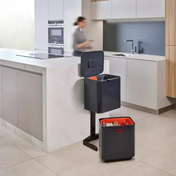 Фото - Бак для мусора Joseph Joseph 60 л Серый 30062