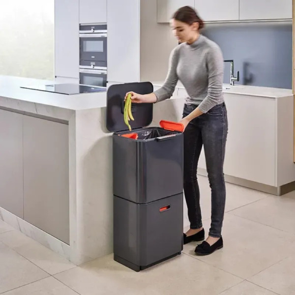 Фото - Бак для мусора Joseph Joseph 60 л Серый 30062