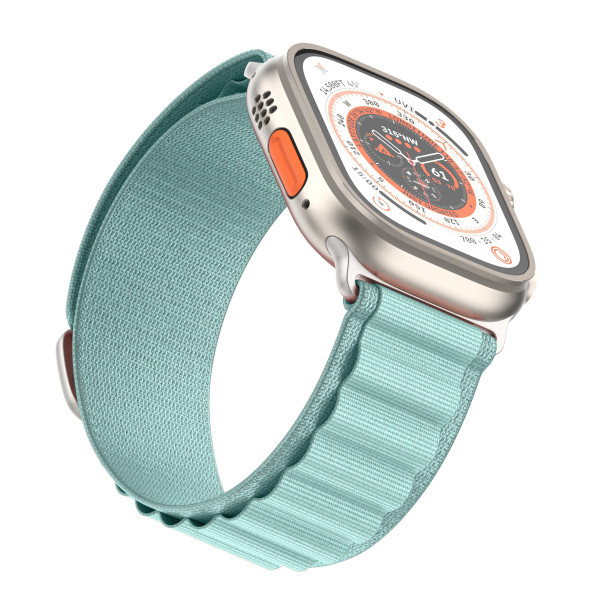 Фото - Ремешок для смарт-часов Armorstandart Alpina Band for Apple Watch 49/46/45/44/42 (Series 1-3) Light Blue (ARM81049)