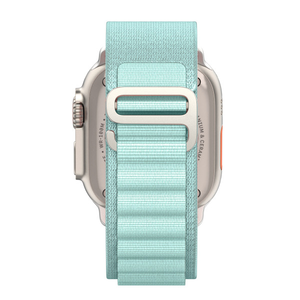 Фото - Ремешок для смарт-часов Armorstandart Alpina Band for Apple Watch 49/46/45/44/42 (Series 1-3) Light Blue (ARM81049)