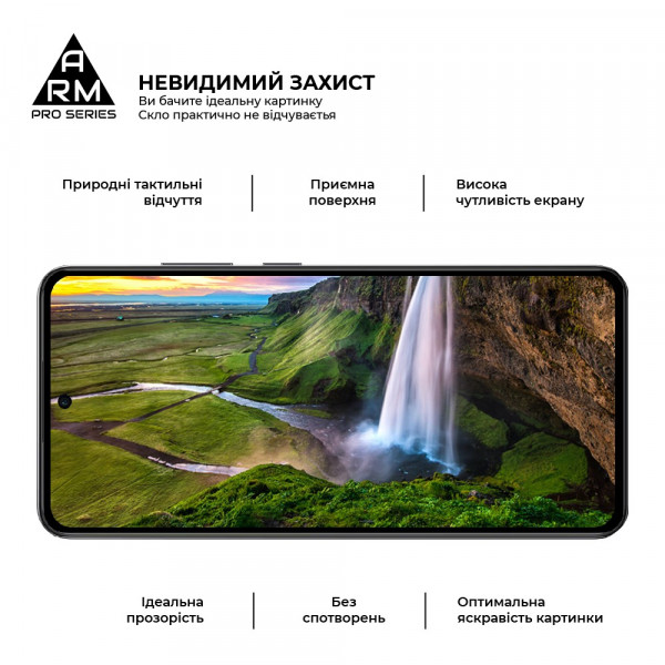 Фото - Защитное стекло для смартфона Armorstandart Pro for OPPO Reno12 F 4G / Reno12 FS 5G Black (ARM81826)