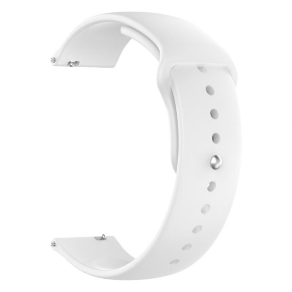 Фото - Ремешок для смарт-часов Armorstandart Silicon Watch Strap 22mm White (ARM80668)