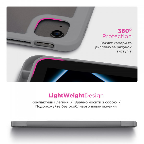 Фото - Чехол для планшета ArmorStandart Y-Type PEN for iPad Air 13 2025 / 2024 Grey (ARM77522)