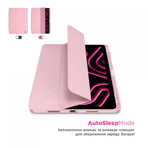Фото - Чехол для планшета ArmorStandart Y-Type PEN for iPad Air 13 2025 / 2024 Pink (ARM77523)