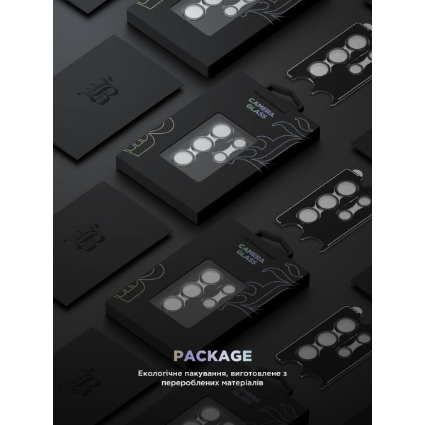 Фото - Защитное стекло для смартфона Armorstandart для камеры Supreme Black Icon for Samsung S24 Ultra Black Titanium (ARM76602)