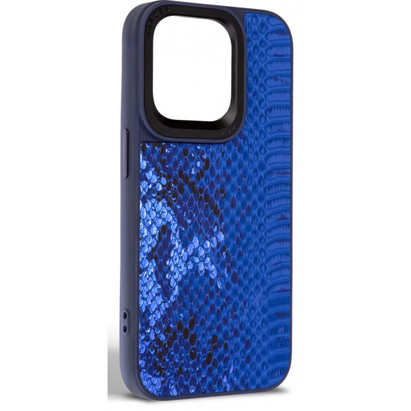 Фото - Чехол для смартфона Harder Snake Pattern for Apple iPhone 15 Pro Blue Mystic (ARM76796)