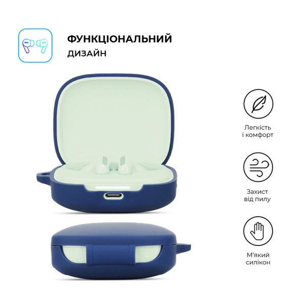 Фото - Чехол для наушников Armorstandart Hang Case for Xiaomi Redmi Buds 6 Dark Blue (ARM83391)
