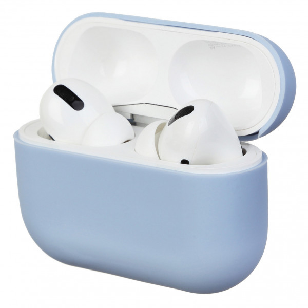 Фото - Чехол для наушников Armorstandart Ultrathin Silicone Case for Apple AirPods Pro Light Blue (ARM55967)