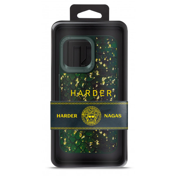 Фото - Чехол для смартфона Harder Nagas for Apple iPhone 15 Pro Max Green (ARM76743)