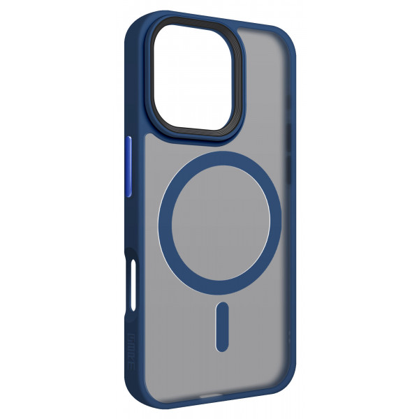 Фото - Чехол для смартфона Armorstandart Uniq MagSafe for Apple iPhone 16 Pro Dark Blue (ARM79507) Фото - Чехол для смартфона Armorstandart Uniq MagSafe for Apple iPhone 16 Pro Dark Blue (ARM79507)
