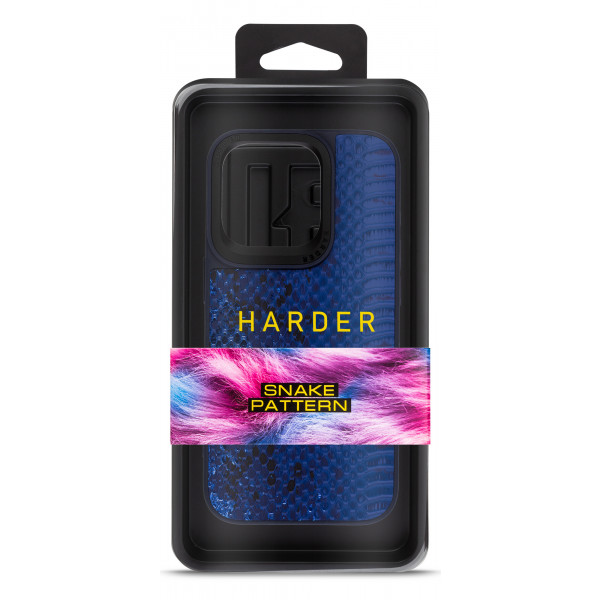 Фото - Чехол для смартфона Harder Snake Pattern for Apple iPhone 15 Pro Blue Mystic (ARM76796)