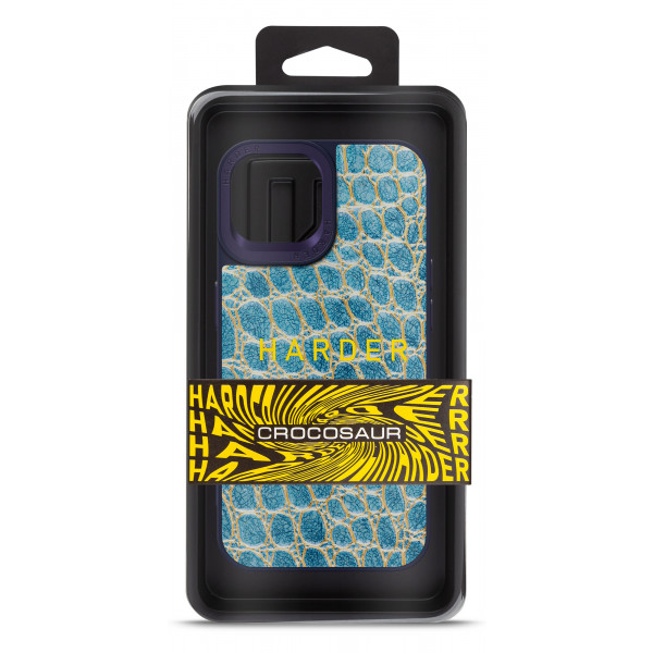 Фото - Чехол для смартфона Harder Crocosaur for Apple iPhone 14 Blue (ARM76718)