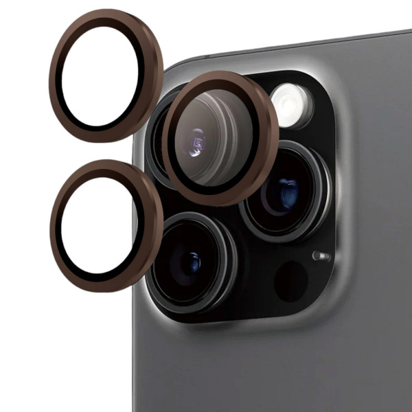 Фото - Защитное стекло для смартфона Armorstandart для камеры AR for iPhone 16 Pro / 16 Pro Max Brown (ARM79412)