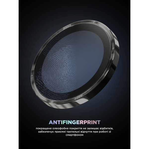 Фото - Защитное стекло для смартфона Armorstandart для камеры Supreme Black Icon for Samsung S24 Ultra Natural Titanium (ARM76603)