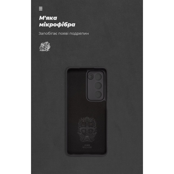 Фото - Чехол для смартфона Armorstandart ICON for OPPO A5 4G/A5 5G/A5m 4G Camera cover Black (ARM87389)