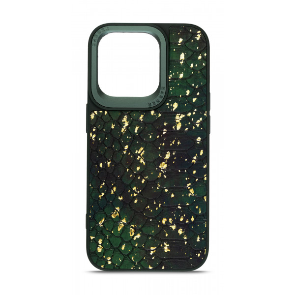 Фото - Чехол для смартфона Harder Nagas for Apple iPhone 15 Pro Green (ARM76738) Фото - Чехол для смартфона Harder Nagas for Apple iPhone 15 Pro Green (ARM76738)