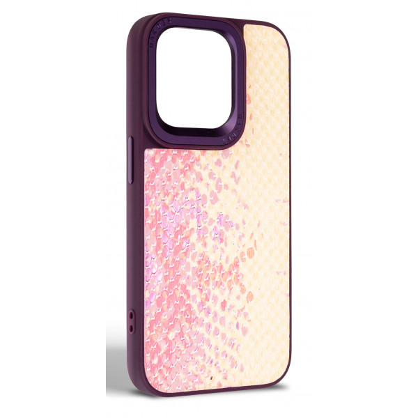 Фото - Чехол для смартфона Harder Snake Pattern for Apple iPhone 15 Pro Pink (ARM76797)