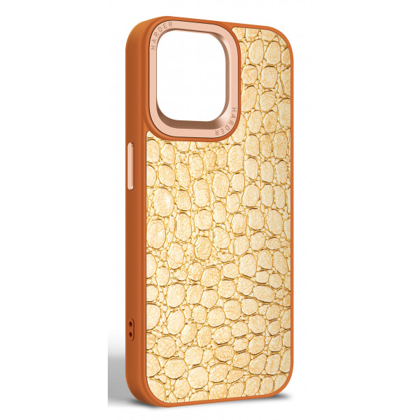 Фото - Чехол для смартфона Harder Crocosaur for Apple iPhone 14 Pro Max Beige (ARM76727)