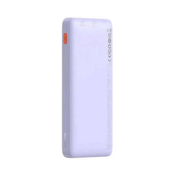 Фото - Батарея мобильная Baseus Airpow 20000mAh QC+PD 20W Purple (P10022804513-00)