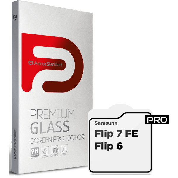 Фото - Защитное стекло для смартфона ArmorStandart Pro на внешний дисплей for Samsung Flip 7 FE / Flip 6 (ARM88010)