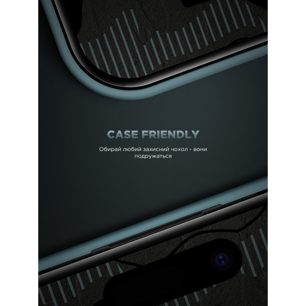 Фото - Защитное стекло для смартфона Armorstandart Infinity Black Icon 2.75D for Apple iPhone 16 Plus (ARM80300)