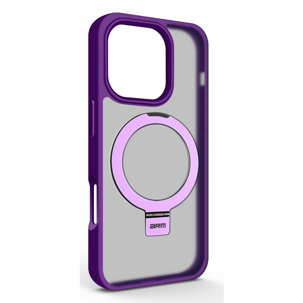 Фото - Чехол для смартфона Armorstandart Unit Stand for Apple iPhone 16 Pro Purple (ARM78741) Фото - Чехол для смартфона Armorstandart Unit Stand for Apple iPhone 16 Pro Purple (ARM78741)