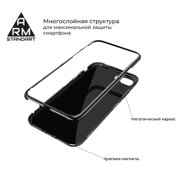 Фото - Чехол для смартфона Armorstandart Magnetic Case 1 Gen. for iPhone XS Max White (ARM53426)