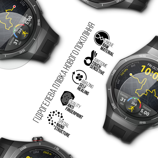 Фото - Защитная пленка для смарт-часов Armorstandart for Huawei Watch GT 5 Pro 46mm 6 шт. (ARM83825)
