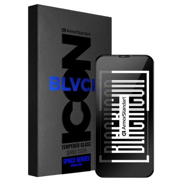 Фото - Защитное стекло для смартфона Armorstandart Space Black Icon for Apple iPhone 16e (ARM84133)