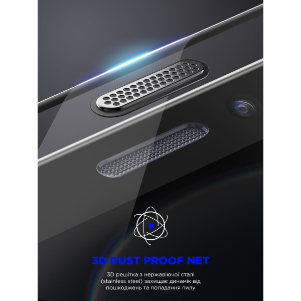 Фото - Защитное стекло для смартфона Armorstandart Space Black Icon for Apple iPhone 16e (ARM84133)