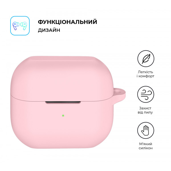 Фото - Чехол для наушников ArmorStandart Hang Case for Samsung Galaxy Buds 3 / 3 Pro Pink (ARM79988)