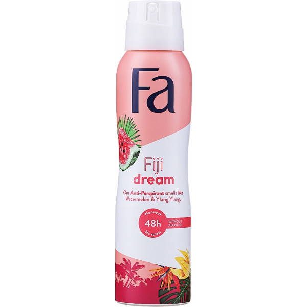 Фото - Дезодорант аэрозольный Fa антиперсп. Fiji Dream с ароматом арбуза и иланг иланга 150мл