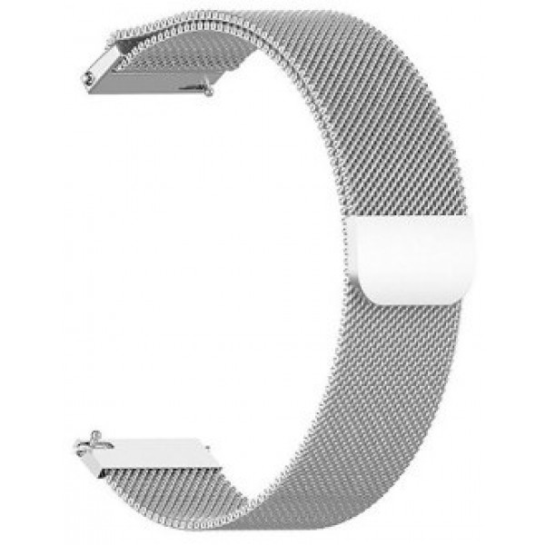 Фото - Ремешок для смарт-часов BeCover Milanese Style for LG Watch Sport W280A (20mm) Silver (707699)