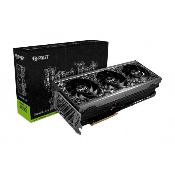 Фото - Видеокарта Palit GF RTX 4090 24GB GDDR6X GameRock OmniBlack (NED4090019SB-1020Q)