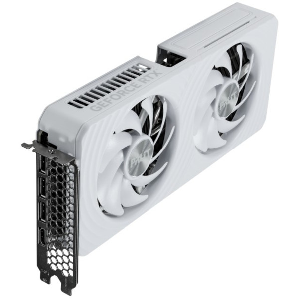 Фото - Видеокарта Palit NVIDIA RTX5060 WHITE OC 8GB GDDR7 (NE75060U19P1-GB2063M)