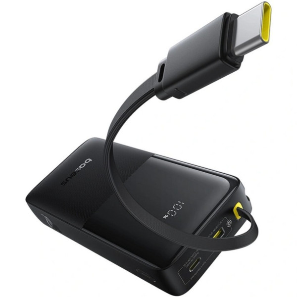 Фото - Батарея мобильная Baseus  Bipow 2 Digital Display 20W 20000mAh black (P10077101113-01)