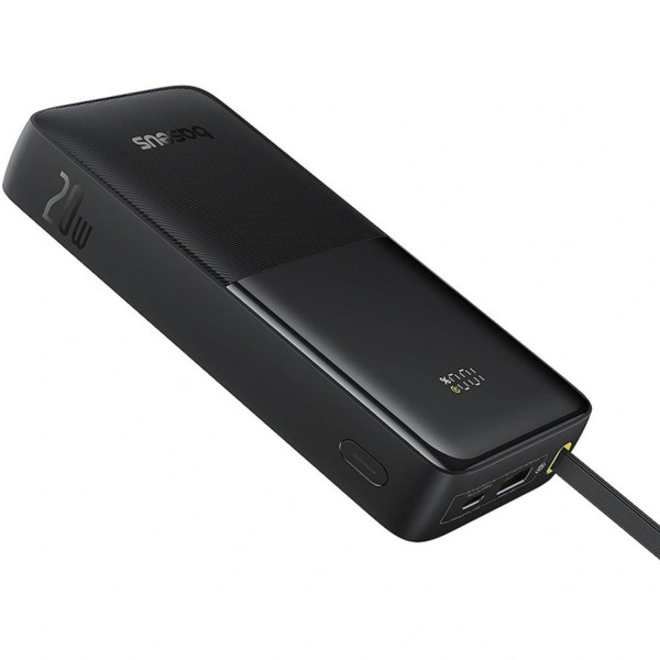 Фото - Батарея мобильная Baseus  Bipow 2 Digital Display 20W 20000mAh black (P10077101113-01)