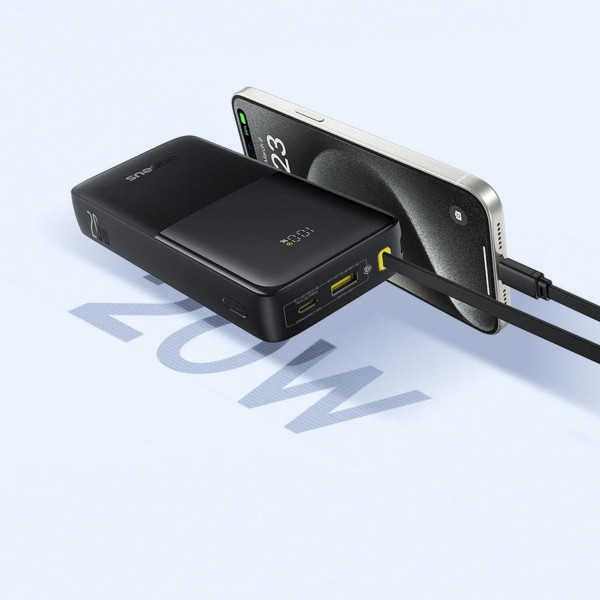 Фото - Батарея мобильная Baseus  Bipow 2 Digital Display 20W 20000mAh black (P10077101113-01)