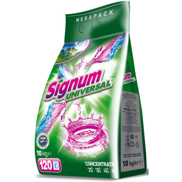 Фото - Стиральный порошок Signum Universal 10 кг (5900308777664)