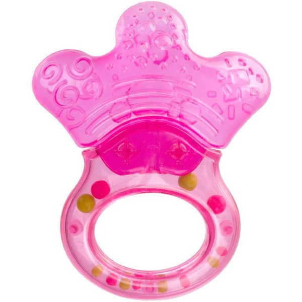 Фото - Прорезыватель с охлаждением Canpol babies Лапка розовая (56/136_pin)