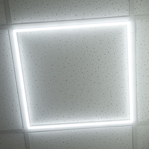 Фото - Светодиодный светильник EVROLIGHT PANEL-ART-50 6400K + 4 троса по 1 м с фурнитурой (000057132)