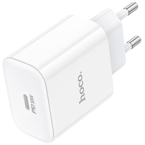 Фото - Сетевое зарядное устройство HOCO C76A Pro PD30W charger White (6942007616300)